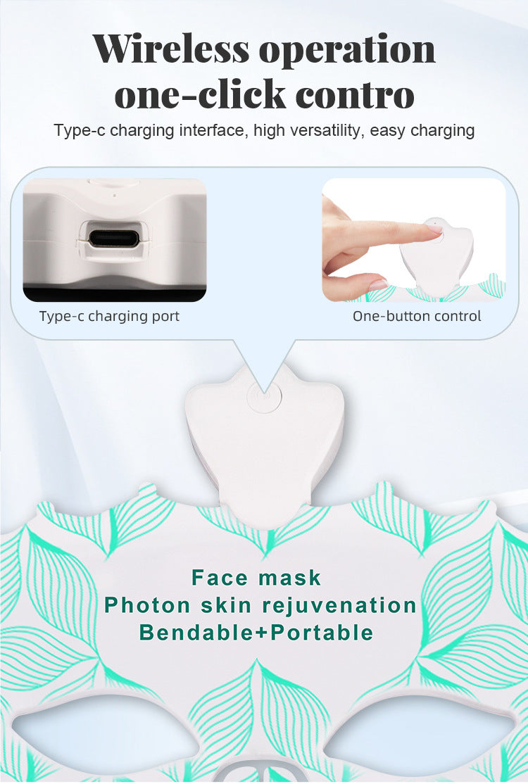 Vevora Glow – LED Lichttherapie Maske