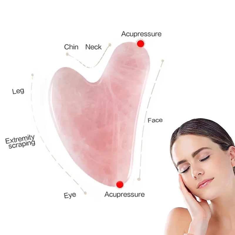Jade Gua Sha für straffende Gesichtsbehandlungen