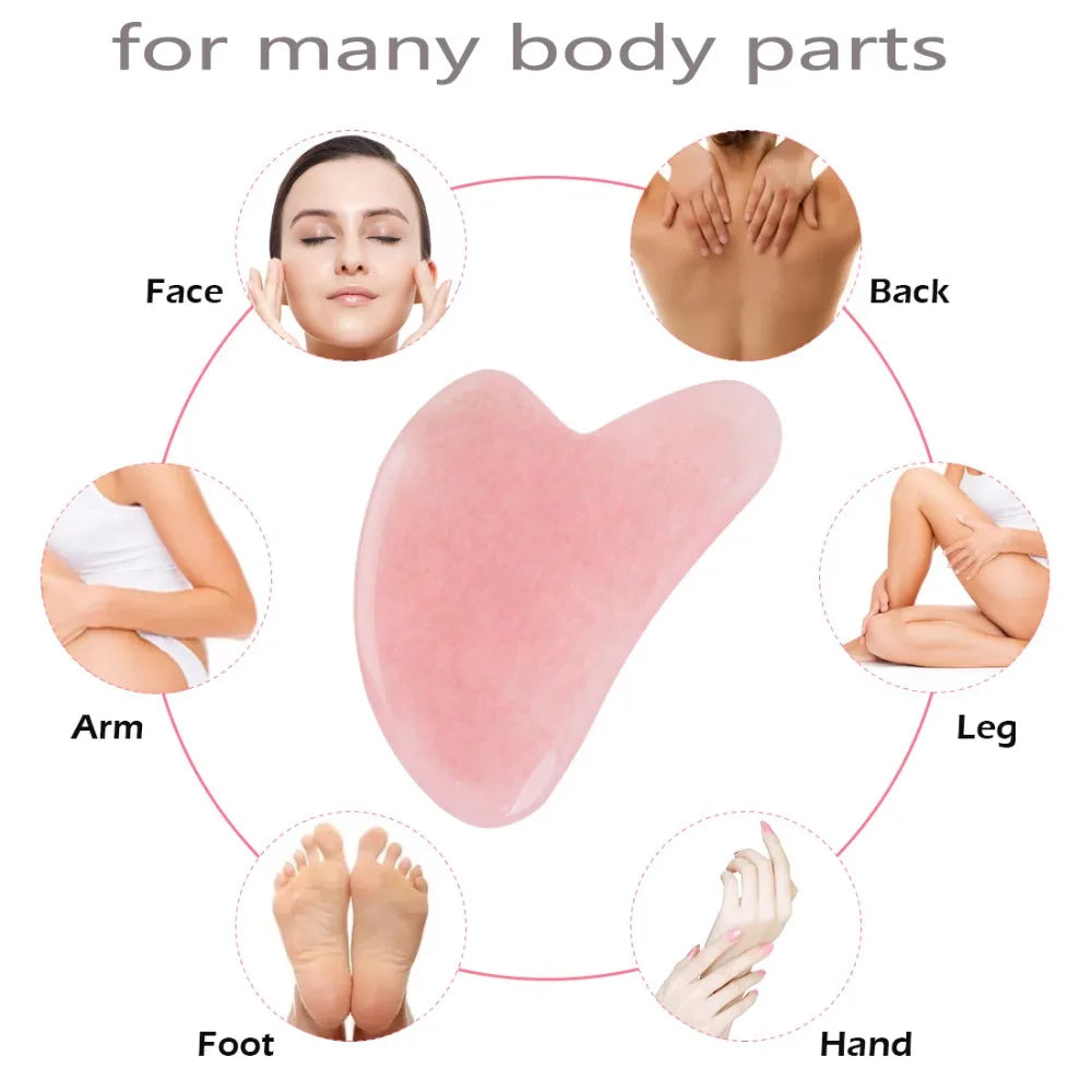 Jade Gua Sha für straffende Gesichtsbehandlungen