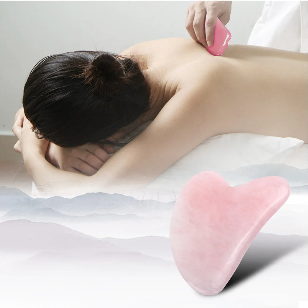 Jade Gua Sha für straffende Gesichtsbehandlungen